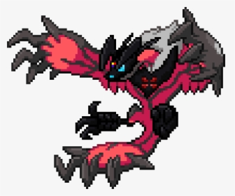 Src Data - Yveltal Sprite, HD Png Download, Transparent PNG